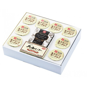 白バラ乳製品ギフト