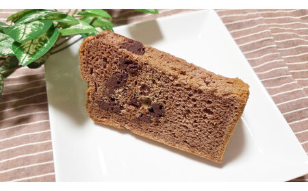 1244.【定期便6ヶ月】鳥取県産 シフォンケーキ 人気フレーバー4種 プレーン・ダブルショコラ・バナナ豆乳・アールグレイ 1セット 6回