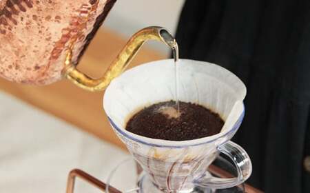 自家焙煎珈琲オリジナルセット（粉）（無垢ブレンド・コロンビア）各200g【コーヒー 珈琲 自家 焙煎 オリジナル 2種 飲み比べ 400g 粉 コーヒー粉 ご自宅用 飲料 鳥取 日吉津村】