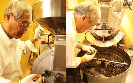 PI02：自家焙煎コーヒー（豆）ギフト箱入り　600g（200g×3種）