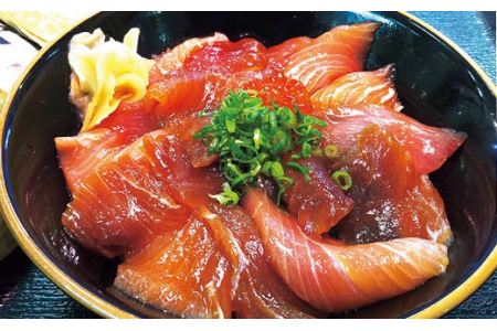 EY01：ぶり漬け丼の素と旬の魚の昆布じめ丼の素セット