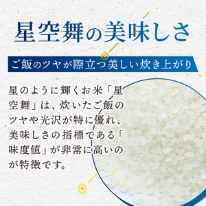 MR-09 大山諸遊農場の星のように輝くお米「星空舞」　５kg【定期便3回コース】