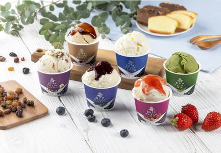 MS-74 大山乳業のアイスクリーム詰め合わせ「収穫祭」(10個入り)