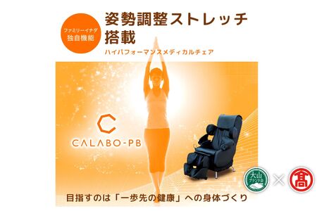 CT12＜ファミリーイナダ＞ キャラボ CALABO PB ＜合皮レザー＞ (大山ブランド会）  医療機器 / 家庭用 / マッサージチェア /メディカルチェア