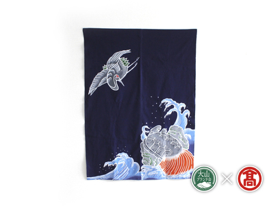 AL2＜松田染物店＞のれん　多色染（大山ブランド会）