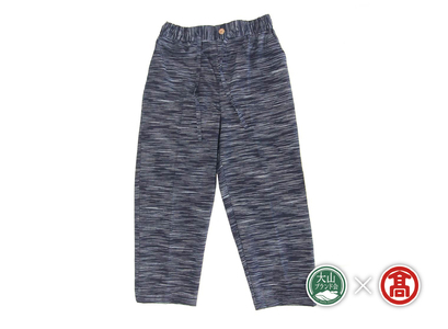 AK8＜ごとう絣店＞　弓浜絣　作務衣　下衣（大山ブランド会）