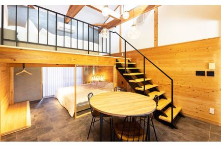 虹の村コテージ宿泊券（5,000円分）鳥取県南部町 / 緑水園 / 緑水湖 [RY01]