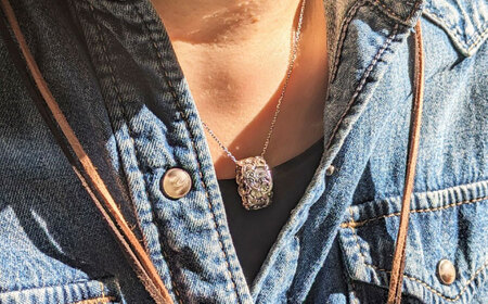 ジュエリー ハワイアンジュエリー　シルバー マリンリング兼ペンダント 島根県松江市/アーティストリー&アイ合同会社[ALFK002] ジュエリー ジュエリー