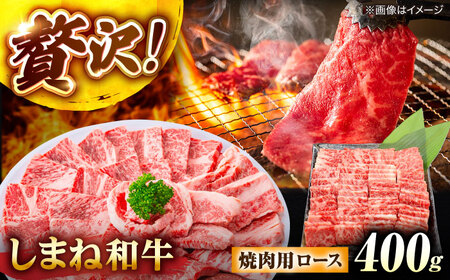 しまね和牛ロース 400g 焼肉用 島根県松江市/株式会社さんれいフーズ[ALFR004]
