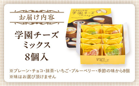 学園チーズ　ミックス　8個入り　島根県松江市/株式会社パティスリーガレット[ALIC002]