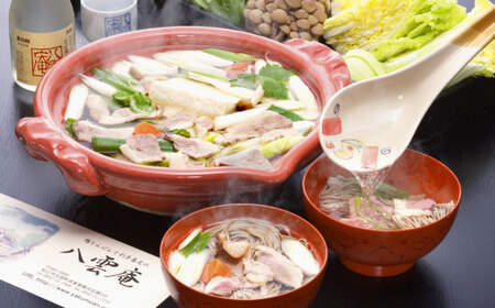 そば 鴨南蛮そばセット5人前 島根県松江市/有限会社八雲庵[ALCZ001] そば そば