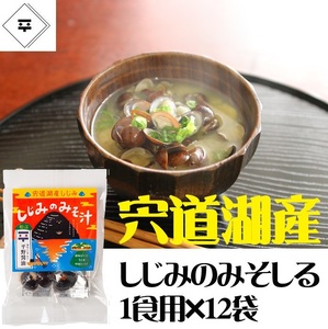 しじみのみそ汁1食用×12袋セット　085-06
