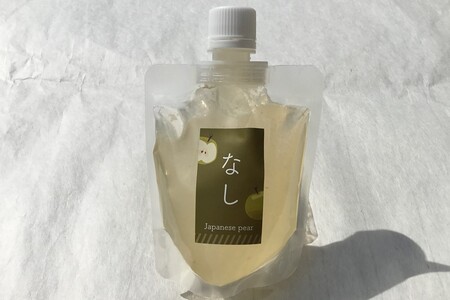 特産の梨（赤梨）を使ったゼリー 160gｘ6個 洋菓子 スイーツ ゼリー なし 赤梨 おやつ デザート 【032_2090】