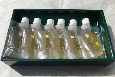 特産の梨（赤梨）を使ったゼリー 160gｘ6個 洋菓子 スイーツ ゼリー なし 赤梨 おやつ デザート 【032_2090】