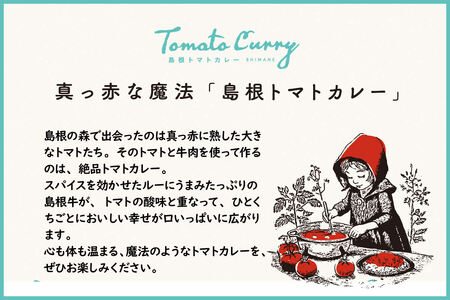 島根トマトカレー4箱セット 【145_2084】