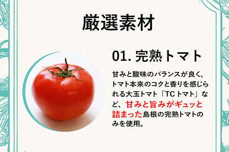 島根トマトカレー4箱セット 【145_2084】