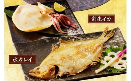 山陰浜田港水揚げされた人気干物セット 【025_0437】