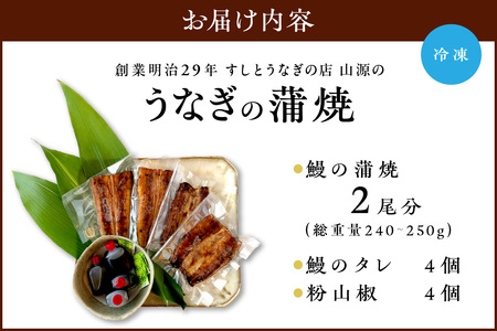 120余年守り抜いた秘伝のたれで焼いた 鰻の蒲焼 2尾（4人前）セット 国産 うなぎ 2尾 魚介類 魚貝類 父の日 土用の丑の日 お祝い お中元 夏バテ防止 疲労回復 おかず つまみ【104_0327】