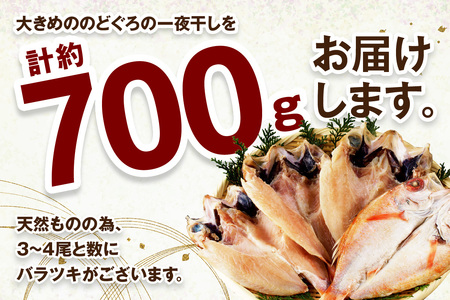 山陰浜田 香住屋のこだわり干物「大きめのどぐろ一夜干し」（3～4尾） 魚介類 のどぐろ 一夜干し 干物 のどくろ セット 【658】