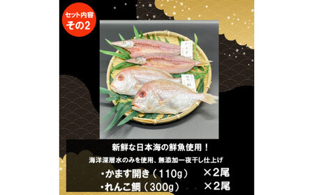 しまね和牛肉・日本海一夜干しセット