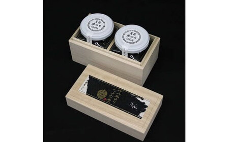 十六島のり100%、佃煮2本桐箱セット