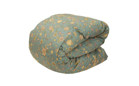 ゴア 羽毛ふとん クリシュナFD93:グリーン系