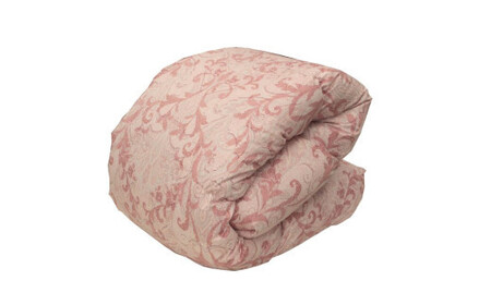 ゴア 羽毛ふとん ダブルサイズ ホワイトグース トレニアH:ピンク系