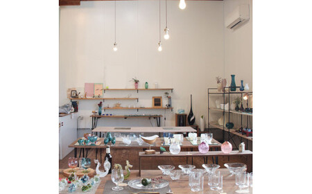 ガラスのお雛様セット(マーブル)