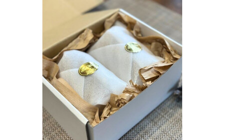 手作りガラスのコップ YOTSUBA 2個セット