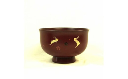 出雲の漆芸 羽反り夫婦汁椀 2客セット