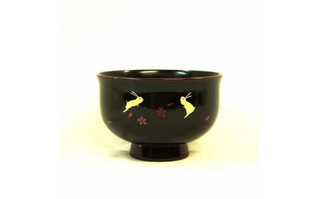 出雲の漆芸 羽反り夫婦汁椀 2客セット