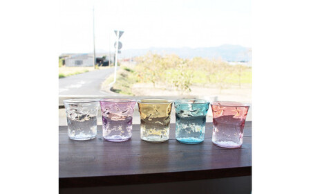 つぶつぶタンブラー 2個セット ブルーとブルー