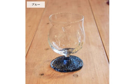 ビアグラス(小)ブルー