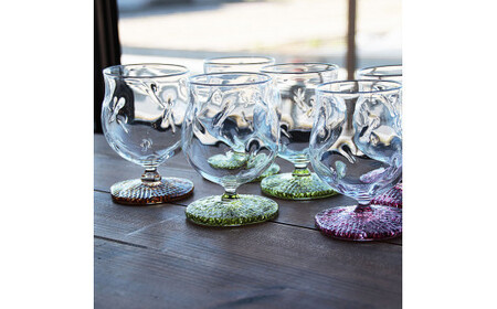 ビアグラス(小)水色