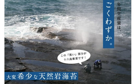 【ギフト】【希少】天然岩のり 十六島海苔(うっぷるいのり)