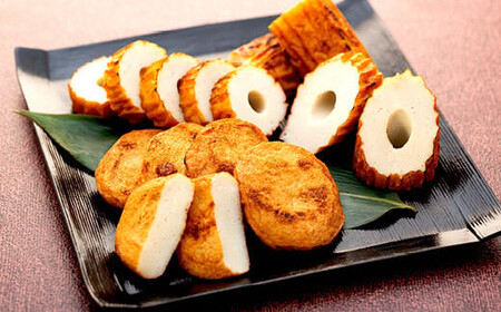 真空あごのやき・天ぷらセット