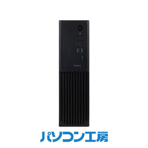 パソコン工房 4年間物損保証 スリムタワーデスクトップPC Core i5/SSD/No.338