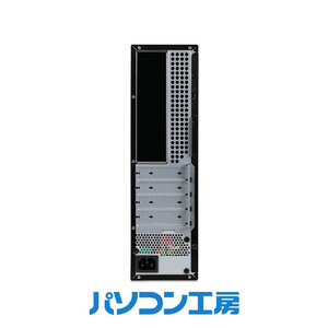 パソコン工房 4年間物損保証 スリムタワーデスクトップPC Core i5/SSD/No.338