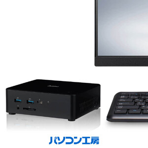 パソコン工房 4年間物損保証 小型デスクトップPC Core i7/SSD/No.354