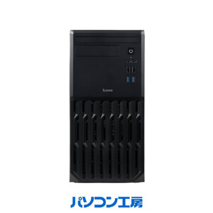 パソコン工房 4年間物損保証 ミニタワーデスクトップPC Core Ultra 7/SSD/No.379