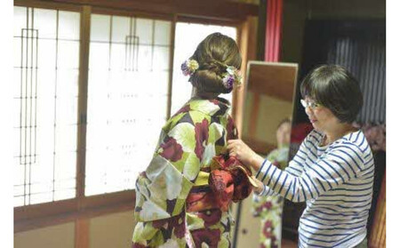 着物レンタル着付け　きもの選べるプラン