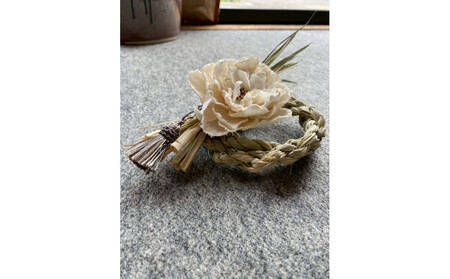 MAKOMO布花リース（縁）enishi