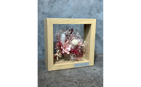 フレームフラワー（カードル）【ピンク】