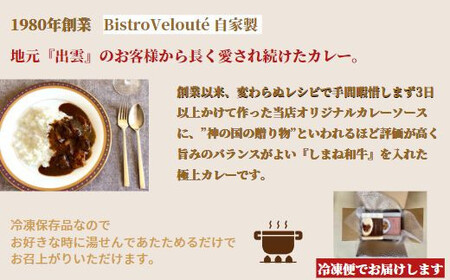 ごろっとしまね和牛カレー 4食セット