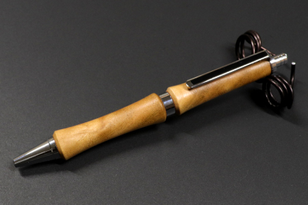 D-1167ハンドメイドシャープペンシル＆ボールペン（ノック式）桜 2本セット