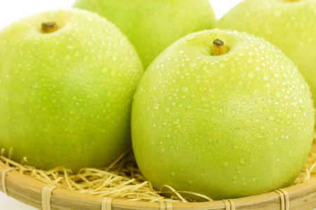 B-1279【先行予約】青梨5kg【梨 青梨 瑞秋 5kg 先行予約 なし ナシ pear 期間限定 季節限定 果物 くだもの フルーツ お取り寄せ 特産品 島根県 益田市】