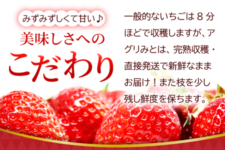 A-330 【農家直送！】完熟いちご（350g×3パック）・いちごジャムセット（150g）