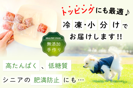 A-923 鹿肉ミンチ【冷凍】犬用 天然 無添加1㎏(100g×10袋)