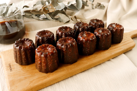 さんべの米粉カヌレ 10個［プレーン］【無添加 グルテンフリー 米粉 100% コシヒカリ 小麦粉不使用 個包装 カヌレ プレーン 母の日 ギフト】