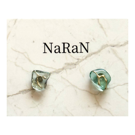 大田市産！シーグラスピアス【ピアス アクセサリー シーグラス お洒落 おしゃれ ファッション ぴあす あくせさりー 】